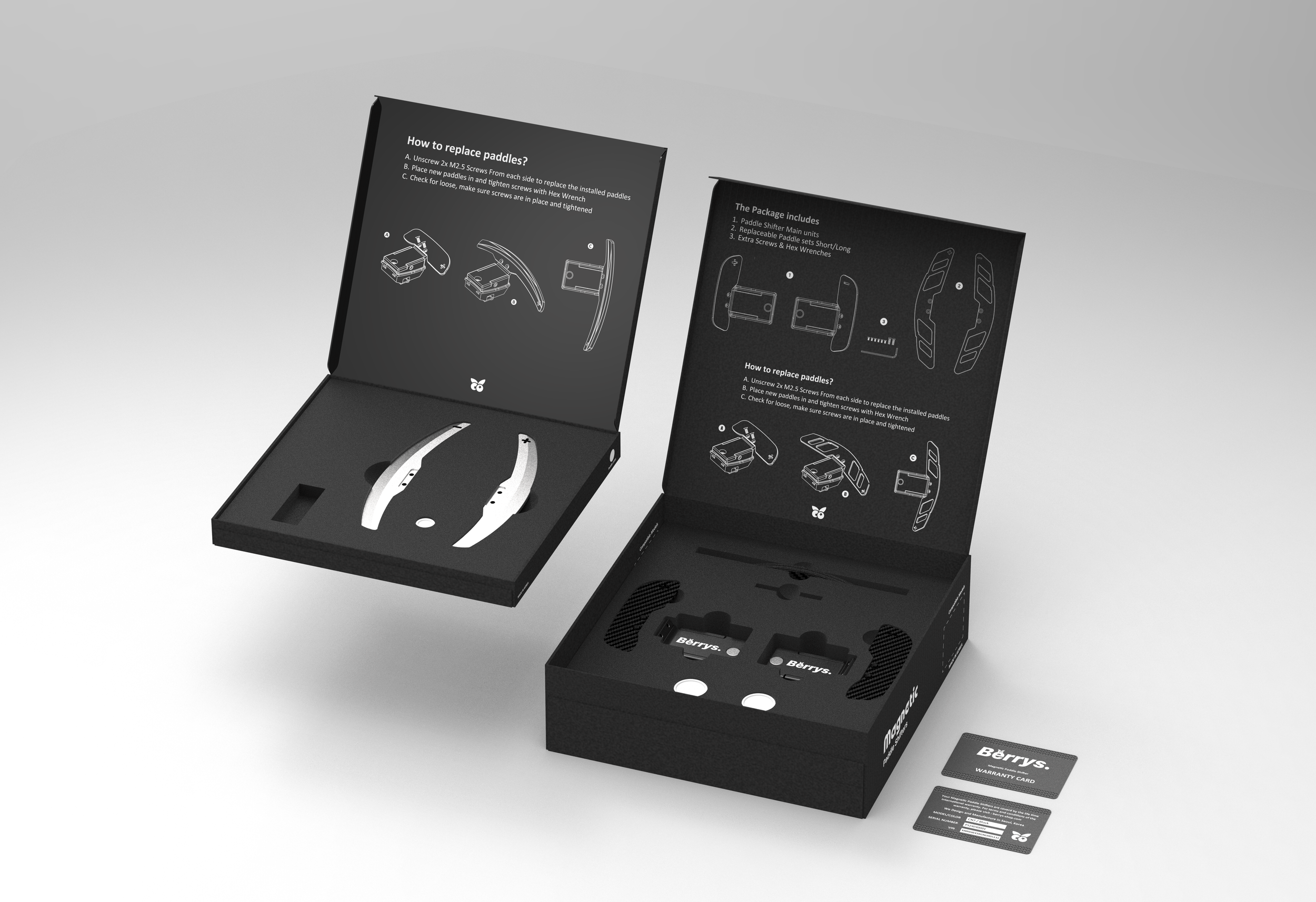 くま　カートリッジM O Berry's Magnetic Paddle Kit — MOK auto